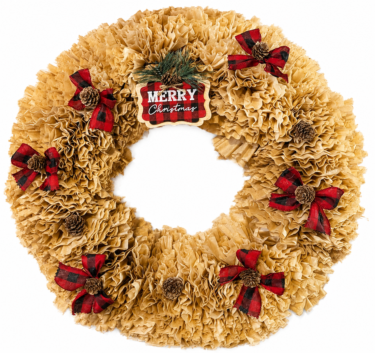 Coffee Filter Wreaths