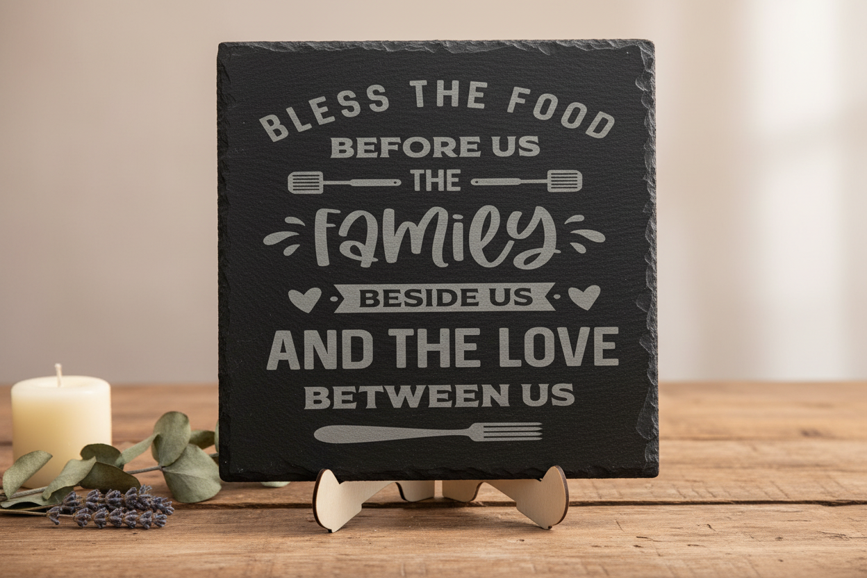 10" x 10" Slate Trivets