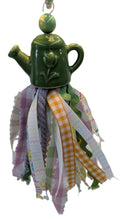 Green Watering Can Salt Shaker Tassel