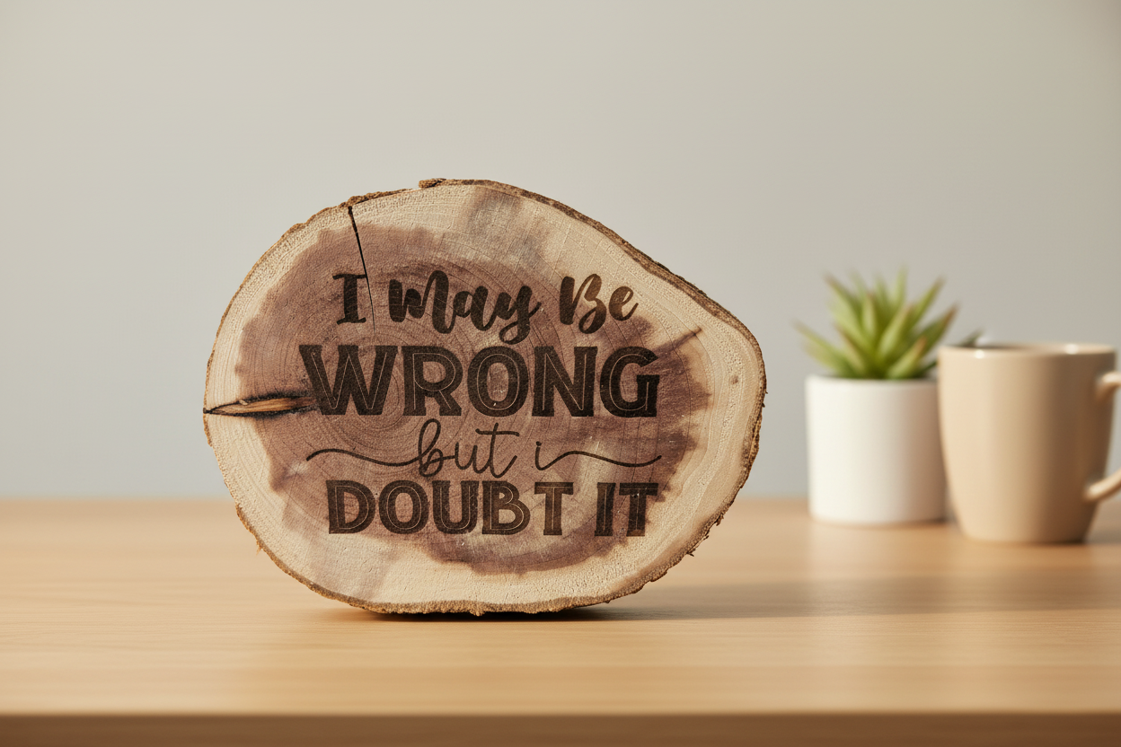 I May Be Wrong But I Doubt It